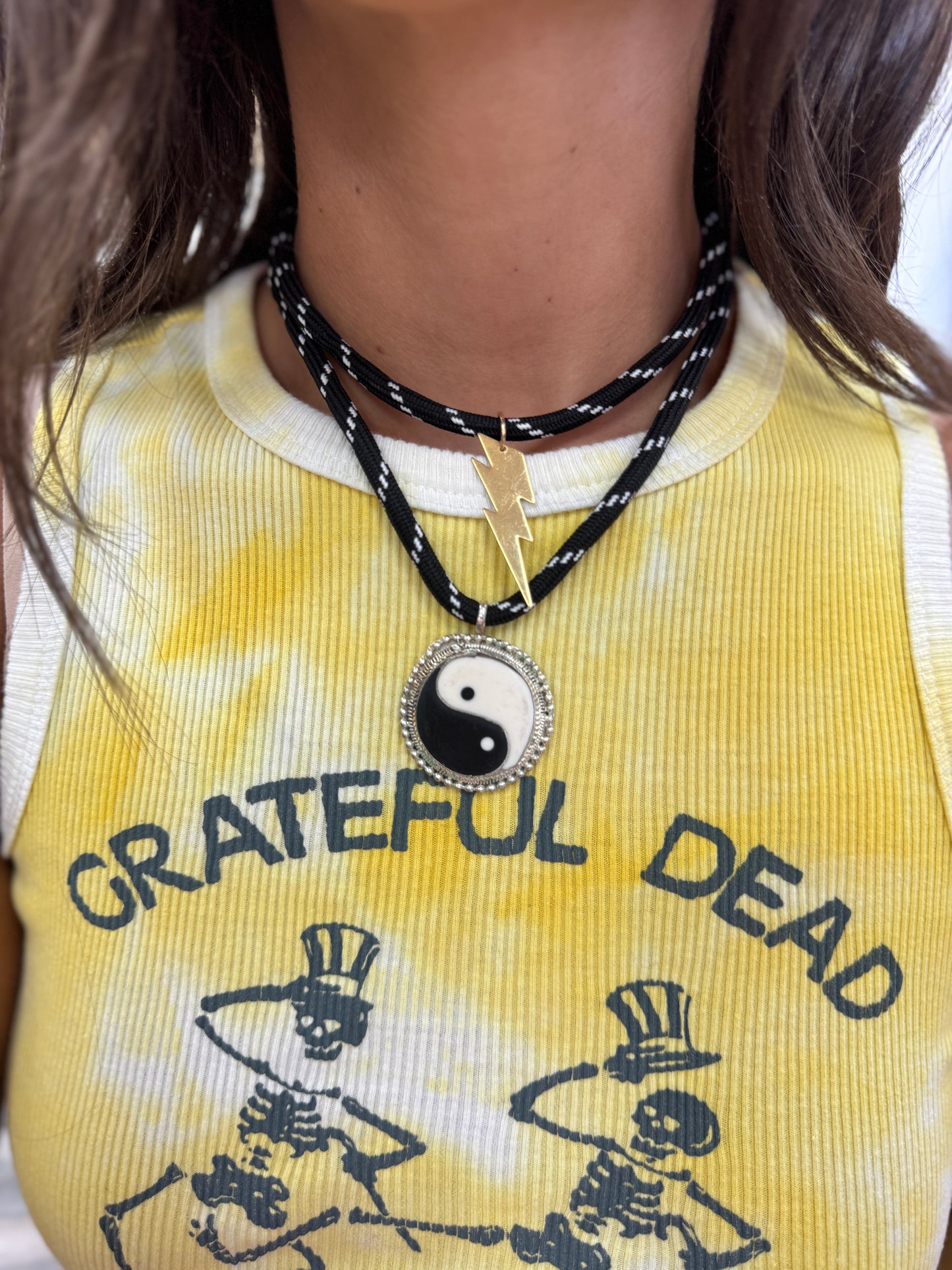 Black Cord Necklace
