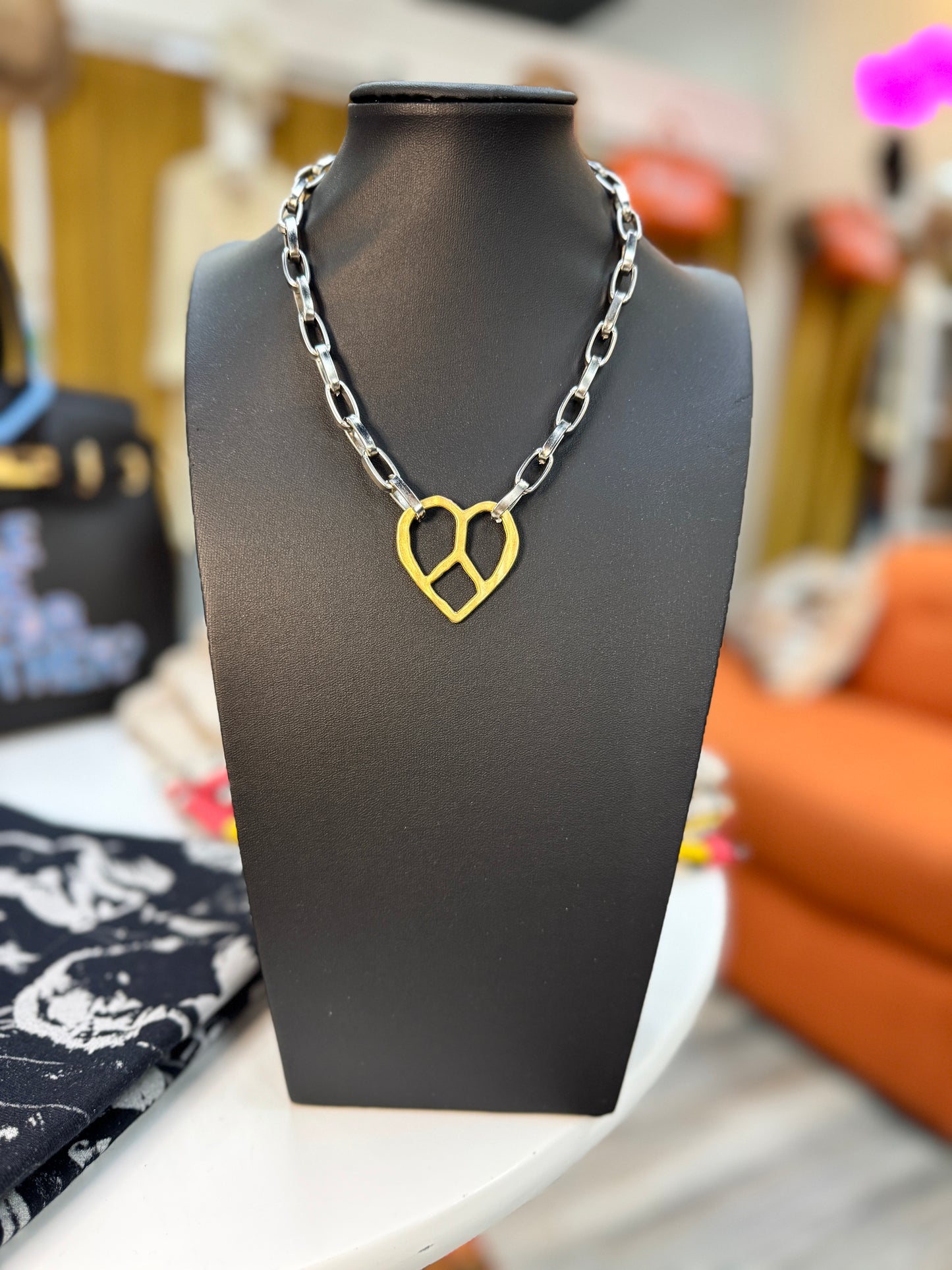 Heart Of Gold Necklace