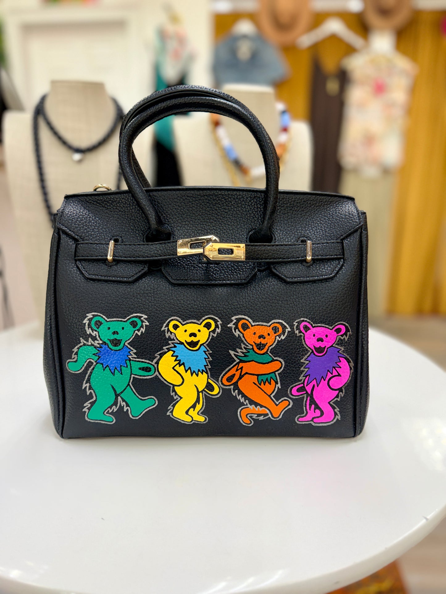 Dancing Bear Handbag
