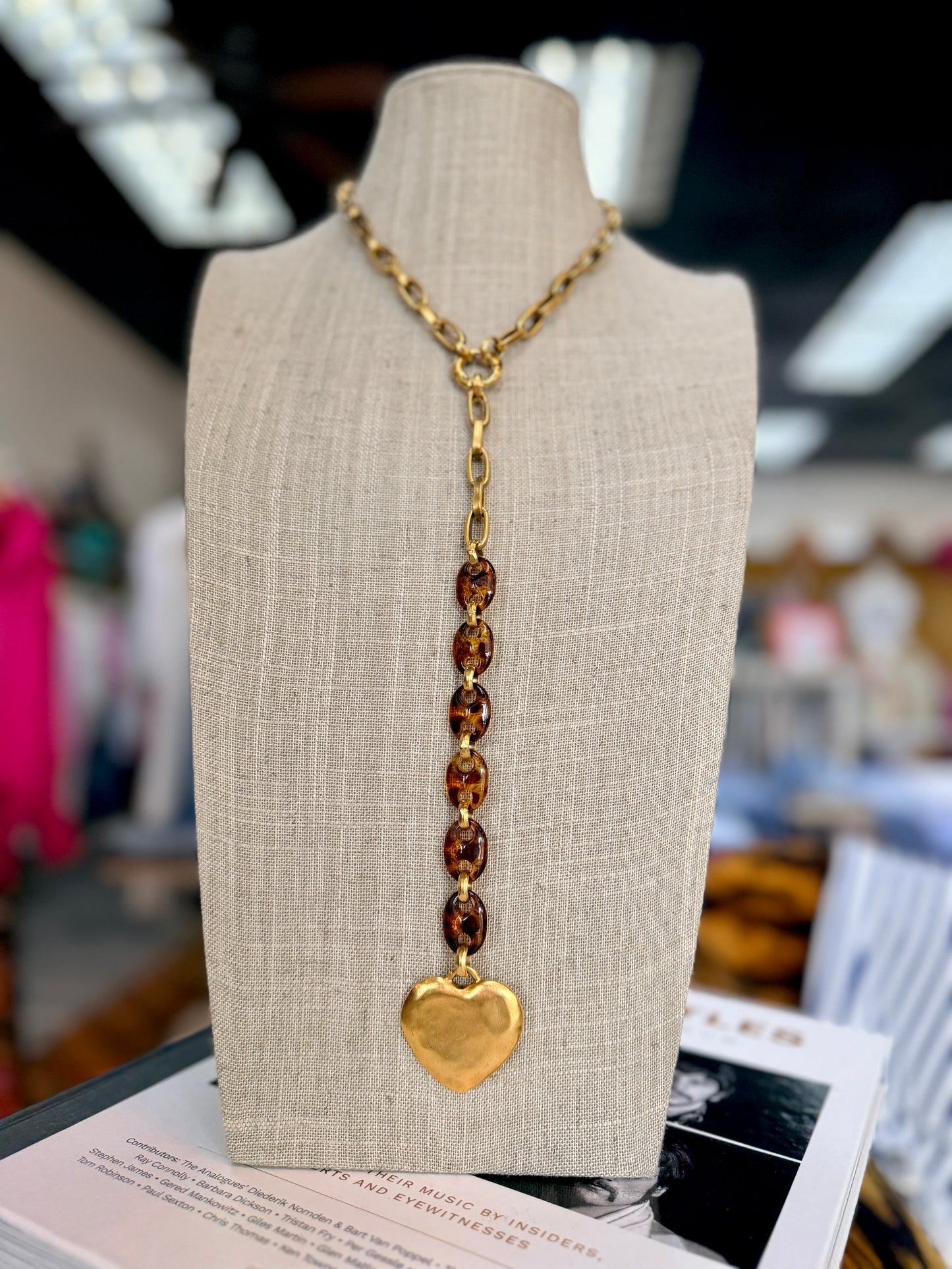Golden Hour Lariat Necklace