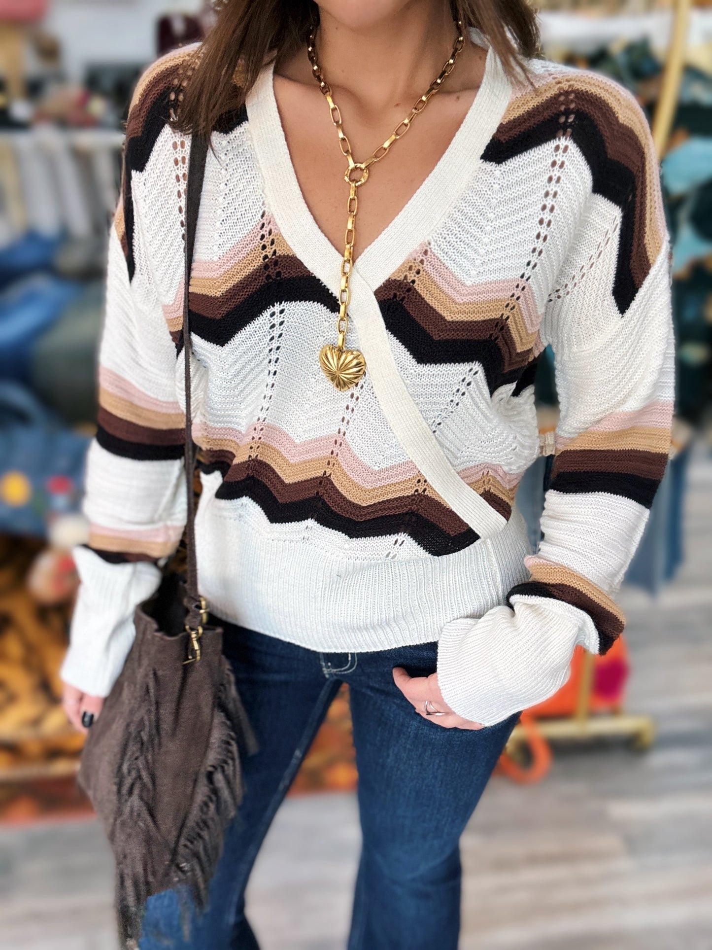 Swirl Heart Necklace