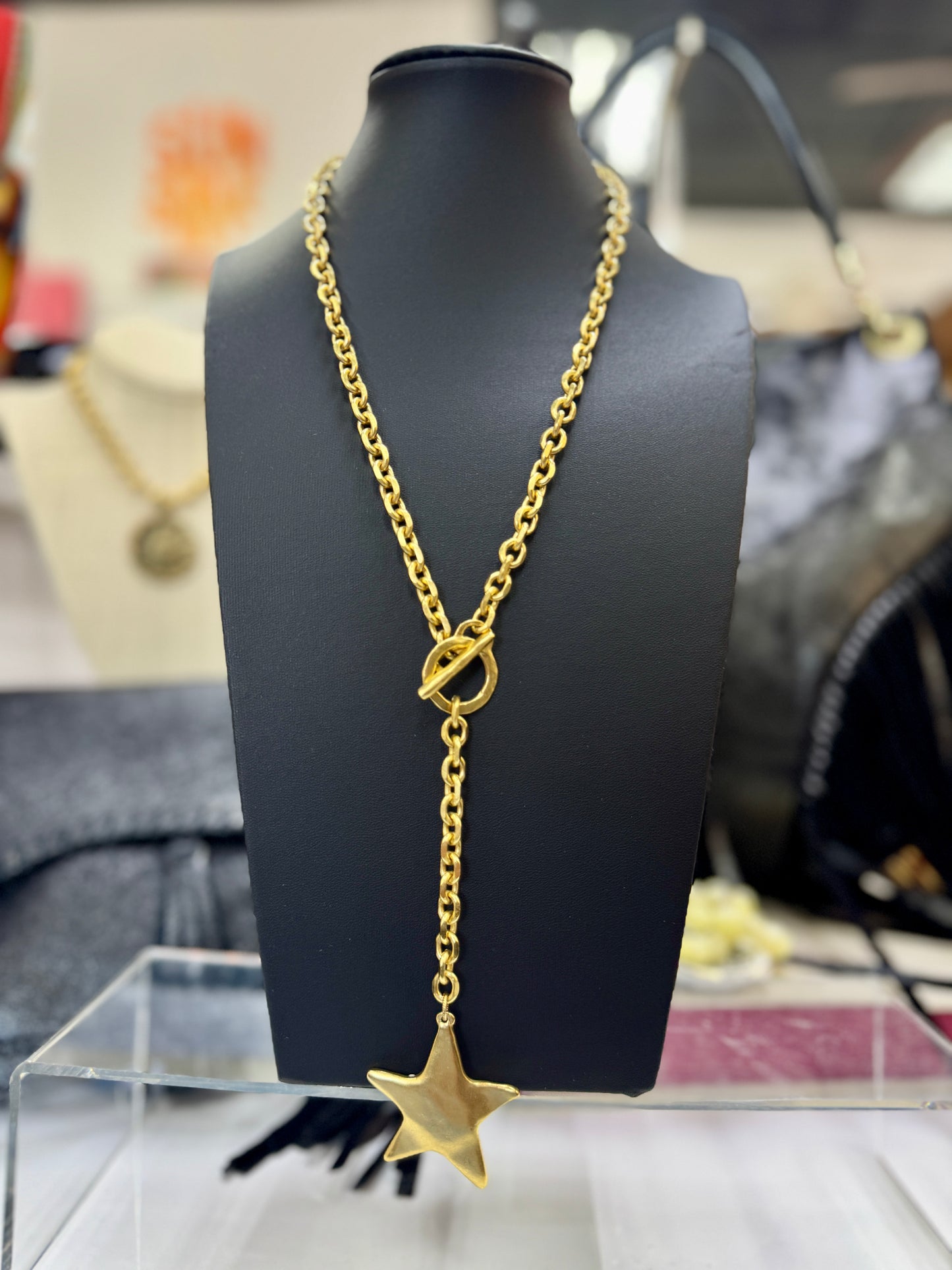 Golden Star Necklace