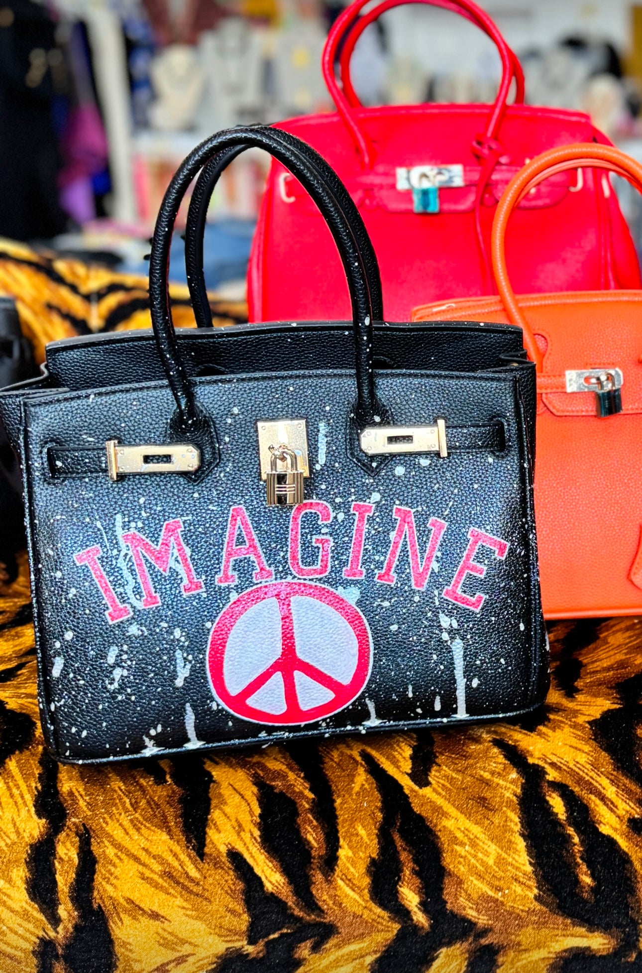 Imagine Peace Handbag