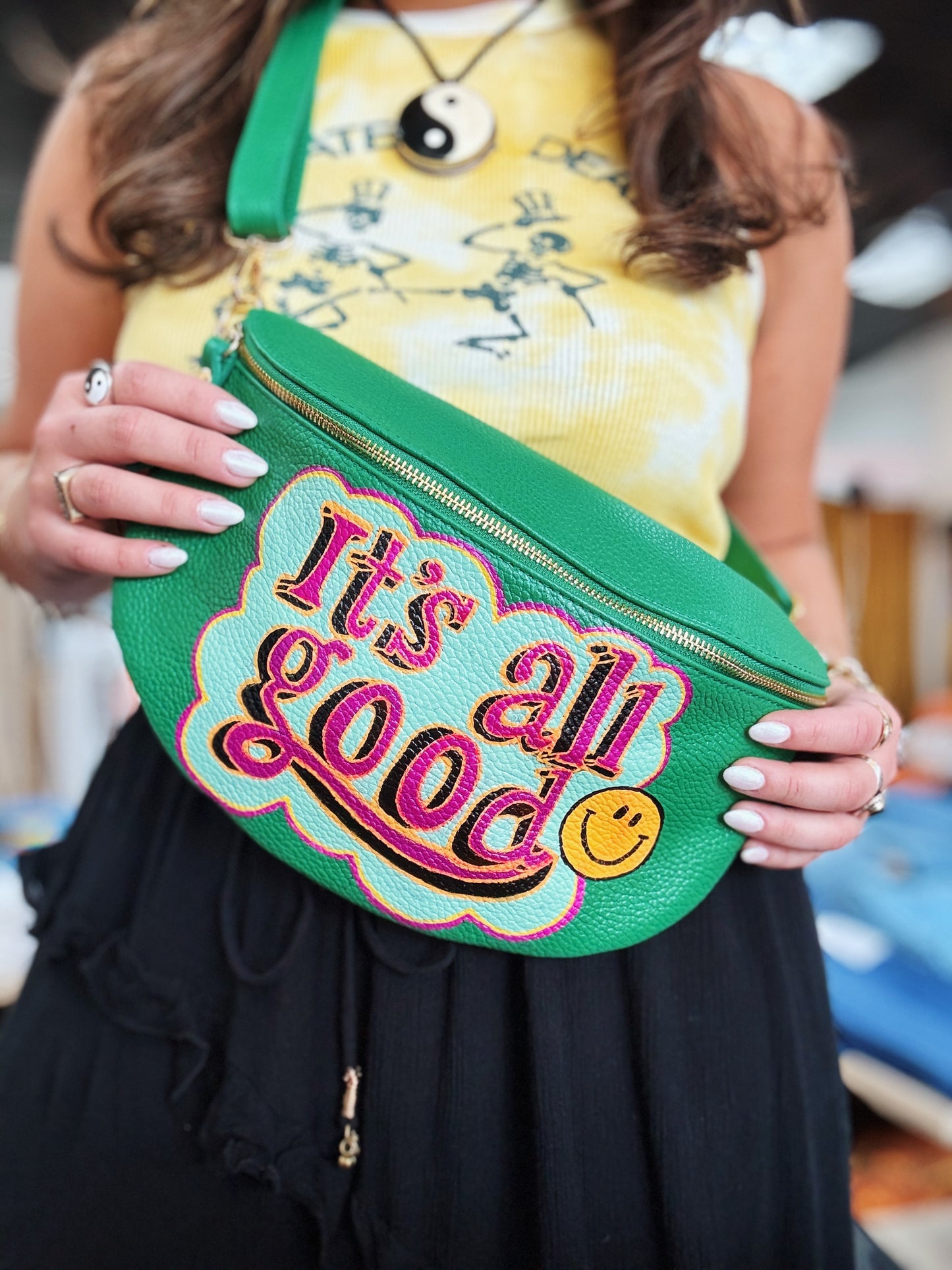 It’s All Good Leather Waist Bag