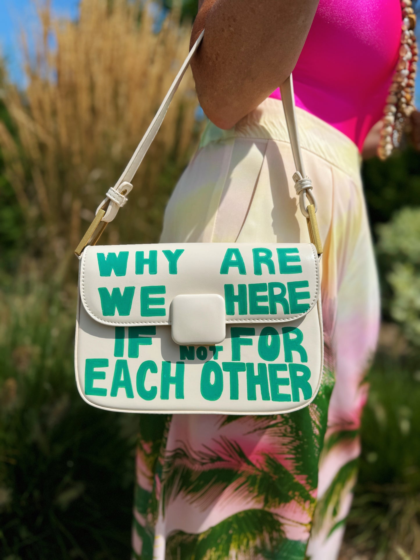 Here We Are Shoulder Bag