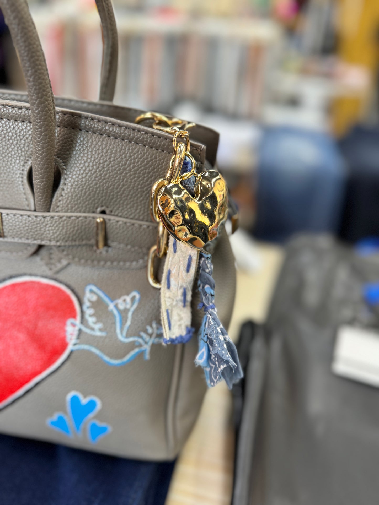 Blue Jean Baby Clip-On Charm