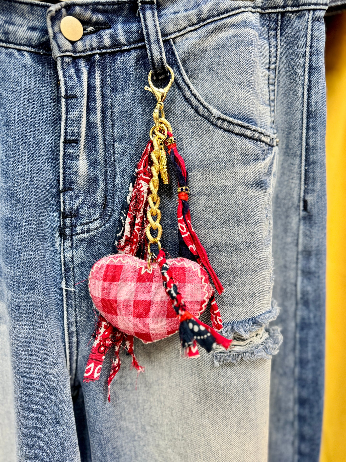 Sacred Heart Clip-On Charm