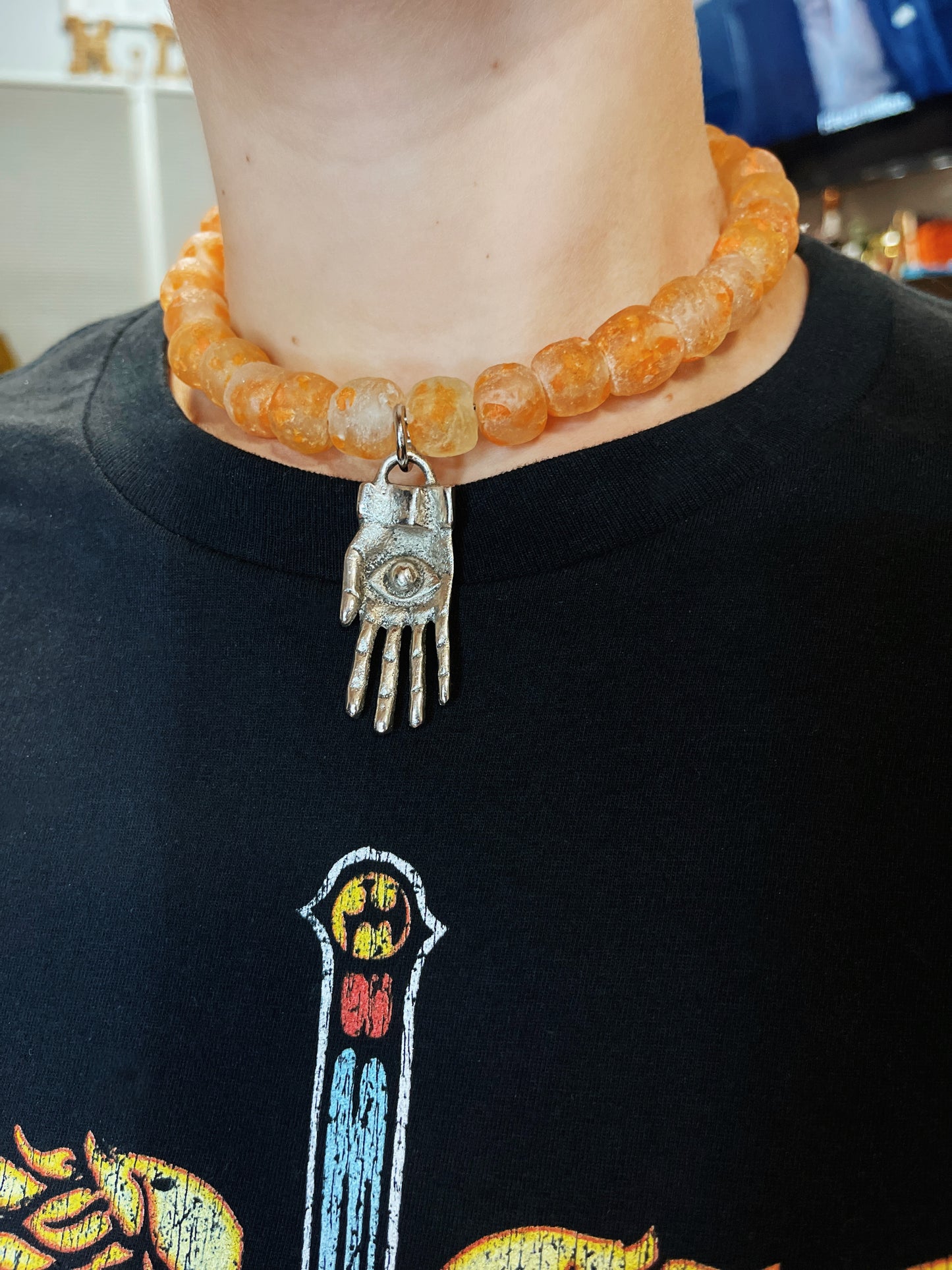 Hand To Hold Necklace