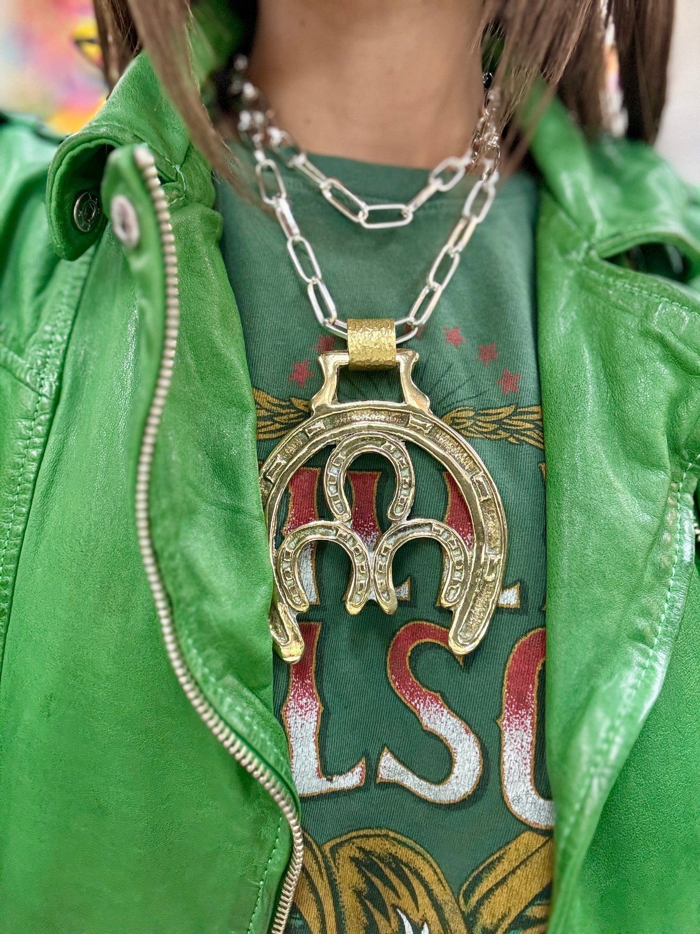 Lucky 3 Medallion Necklace