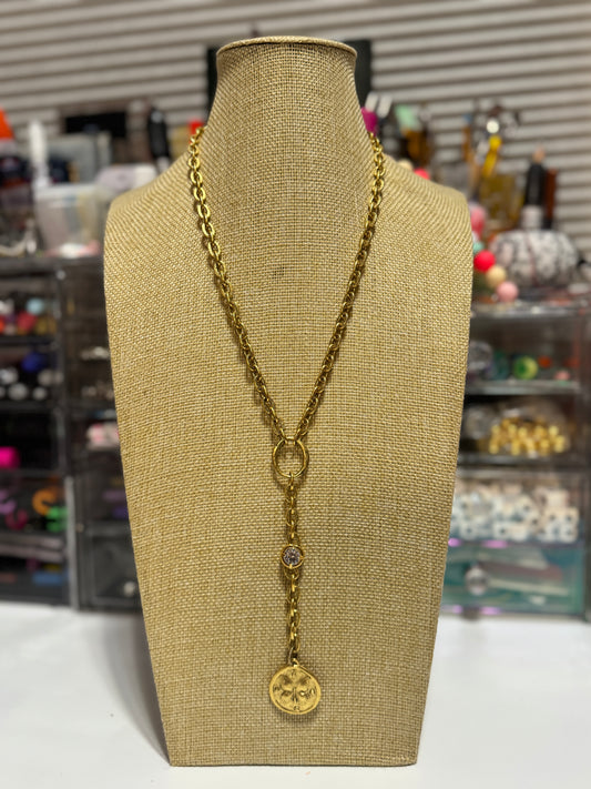 Fly With Me Lariat Necklace