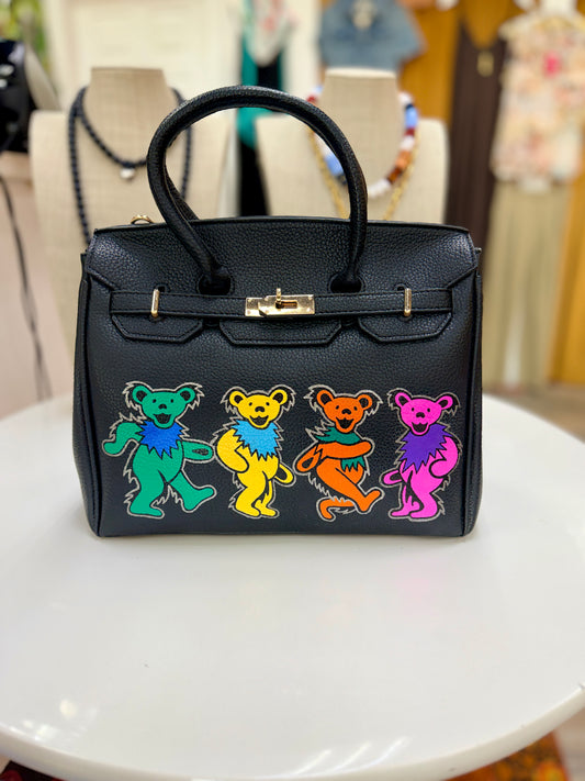 Dancing Bear Handbag