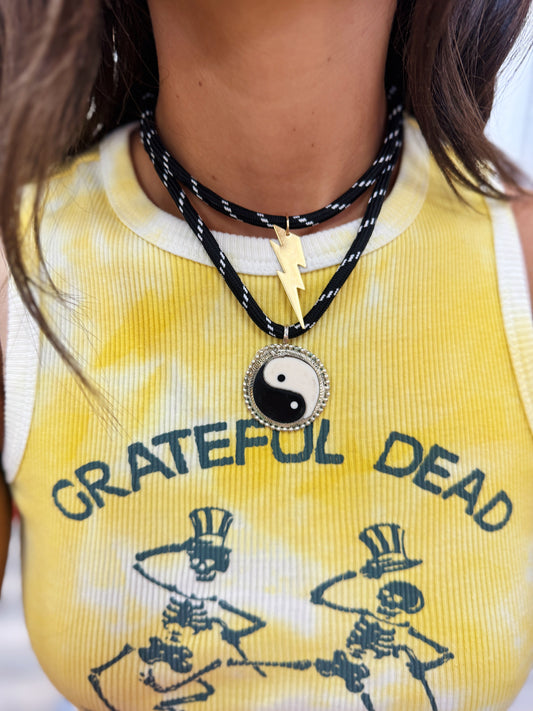 Black Cord Necklace