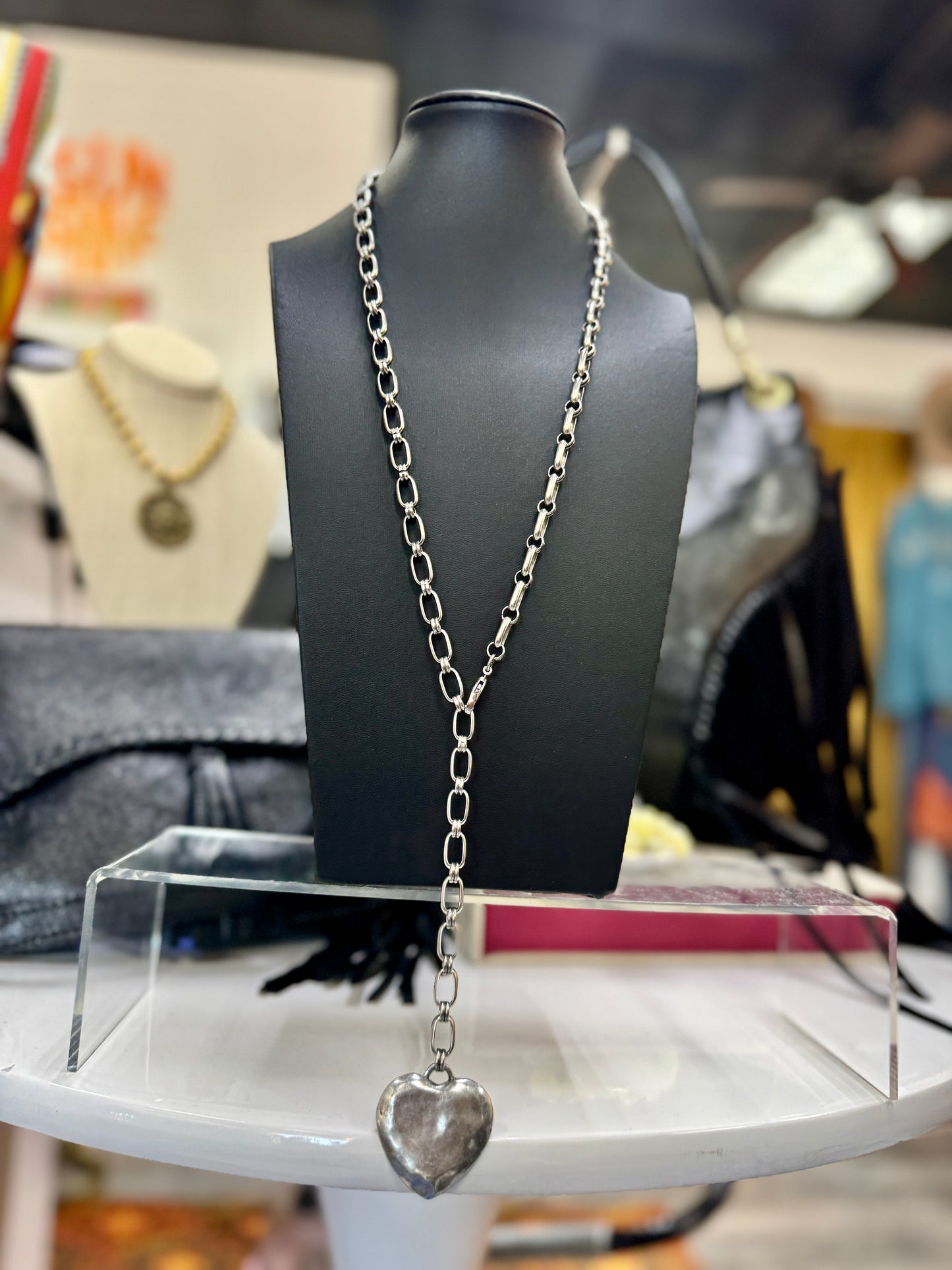 Silver Heart Necklace