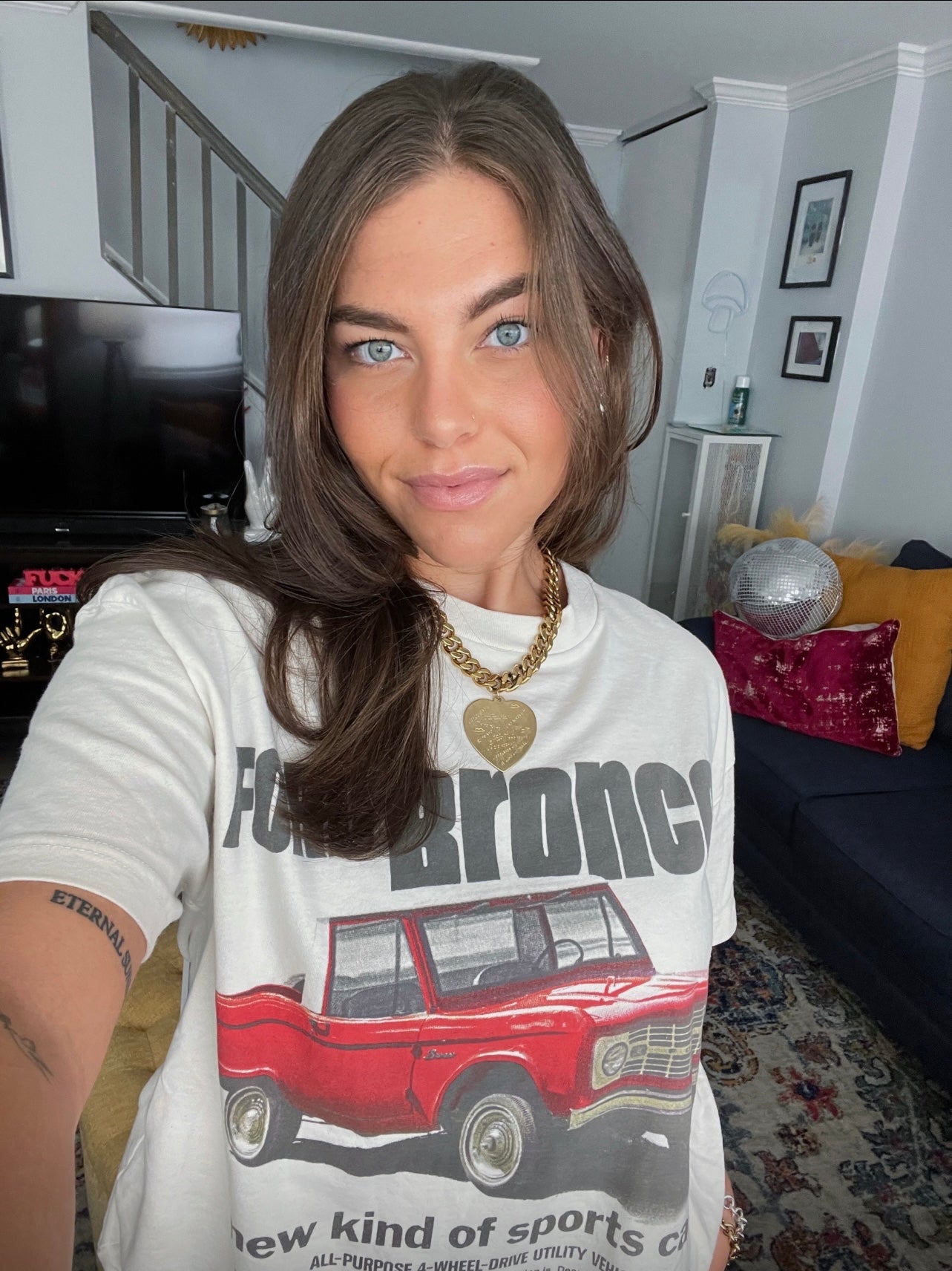 All You Need Is Love Necklace- Gold