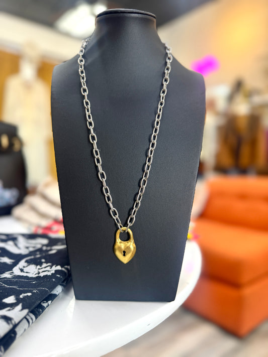 Love Lock Down Necklace