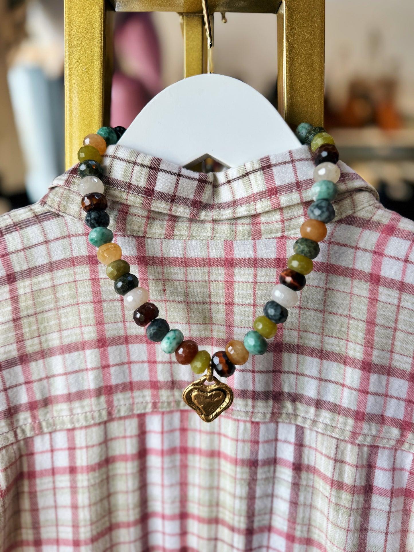 Heart Of Gems Necklace