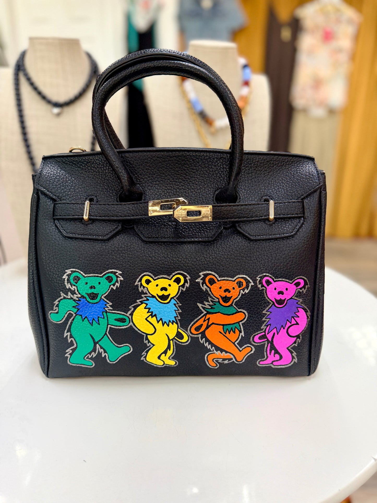 Dancing Bear Handbag