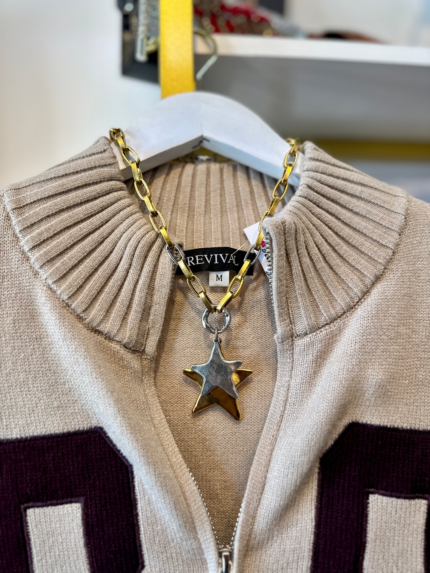 Double Star Necklace