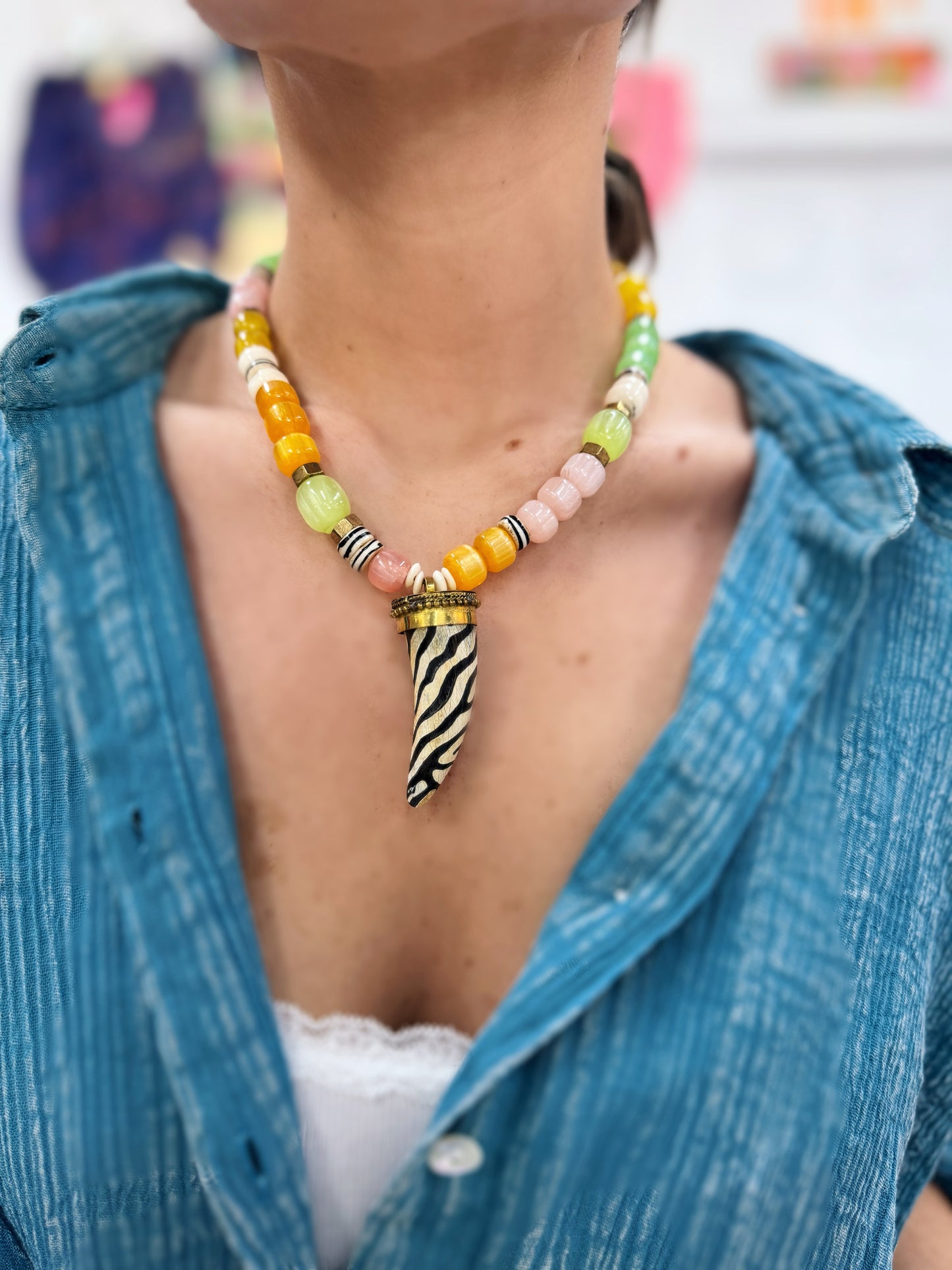 Bead Candy Necklace Set