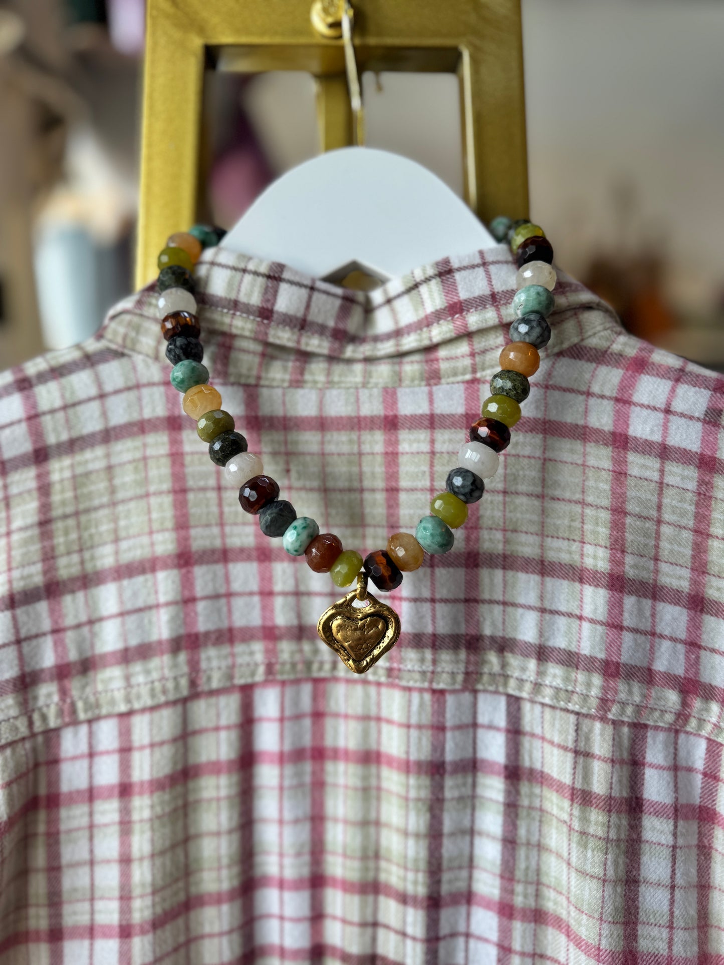 Heart Of Gems Necklace