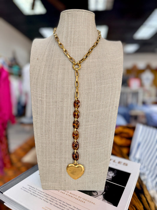 Golden Hour Lariat Necklace