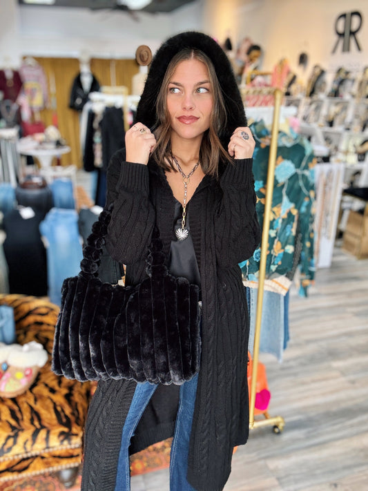 Two-Tone Swirl Heart Necklace