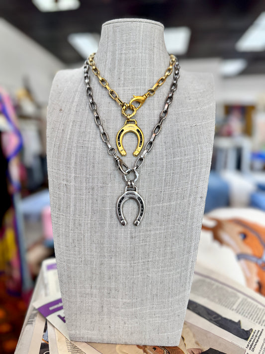 Lucky Horseshoe Necklace