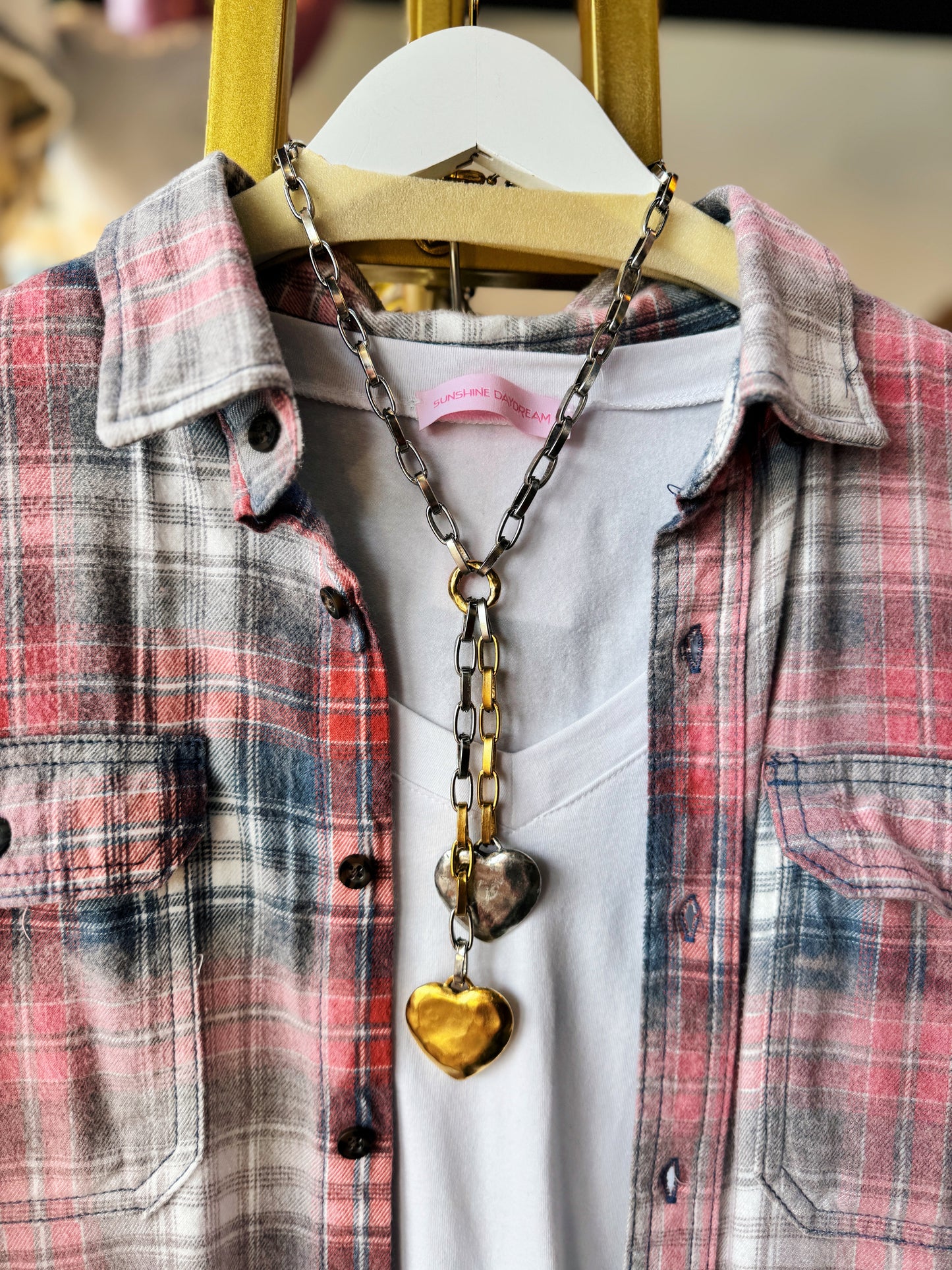 Double Hearts Necklace