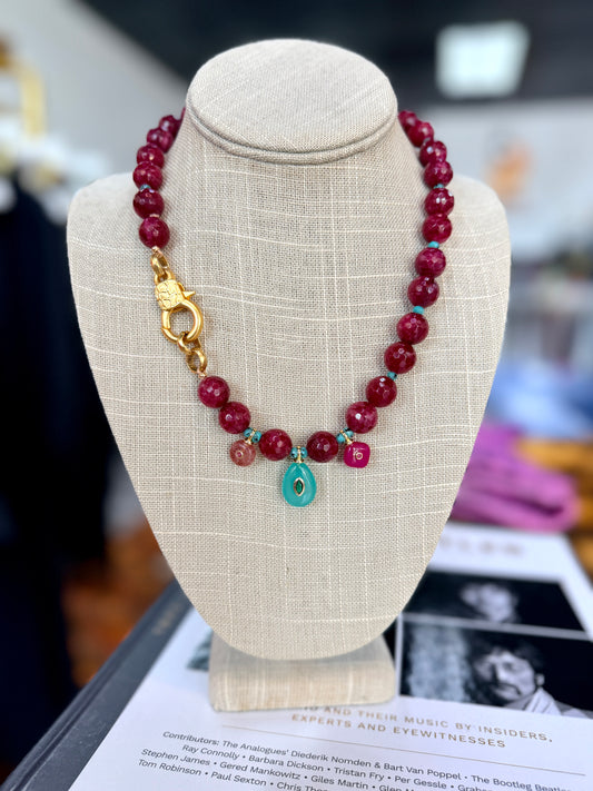Merlot Necklace
