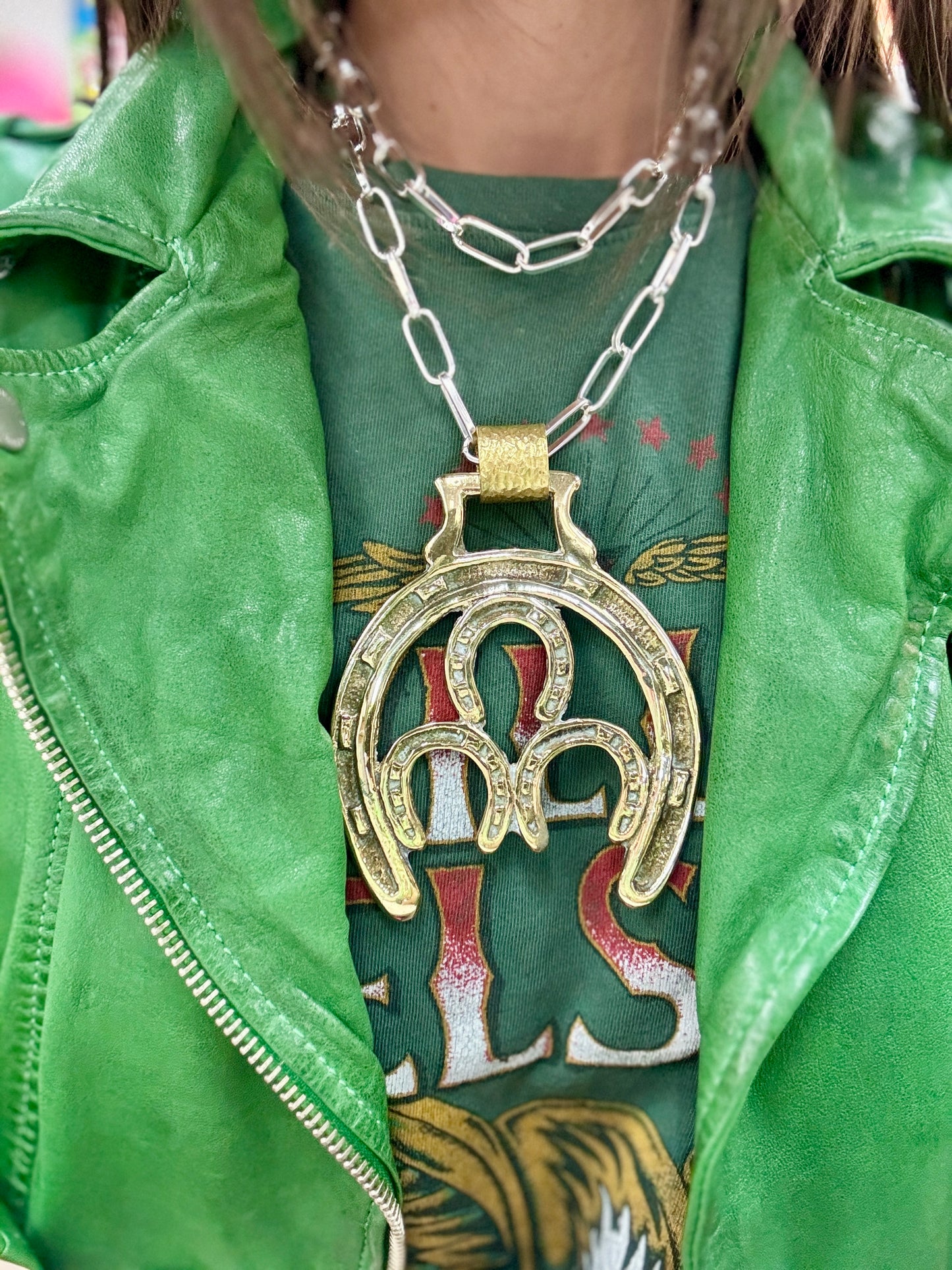 Lucky 3 Medallion Necklace