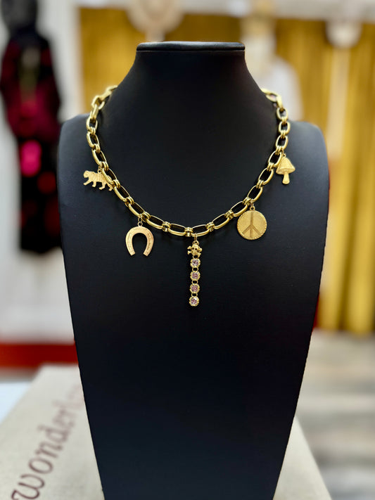 A Little Luck Charm Necklace