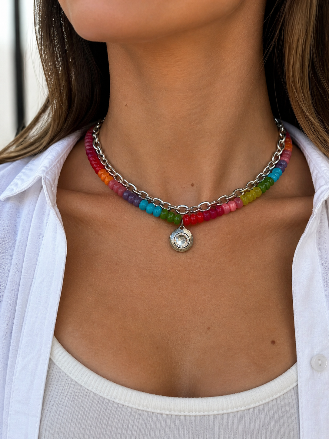 Candy Crystal Necklace