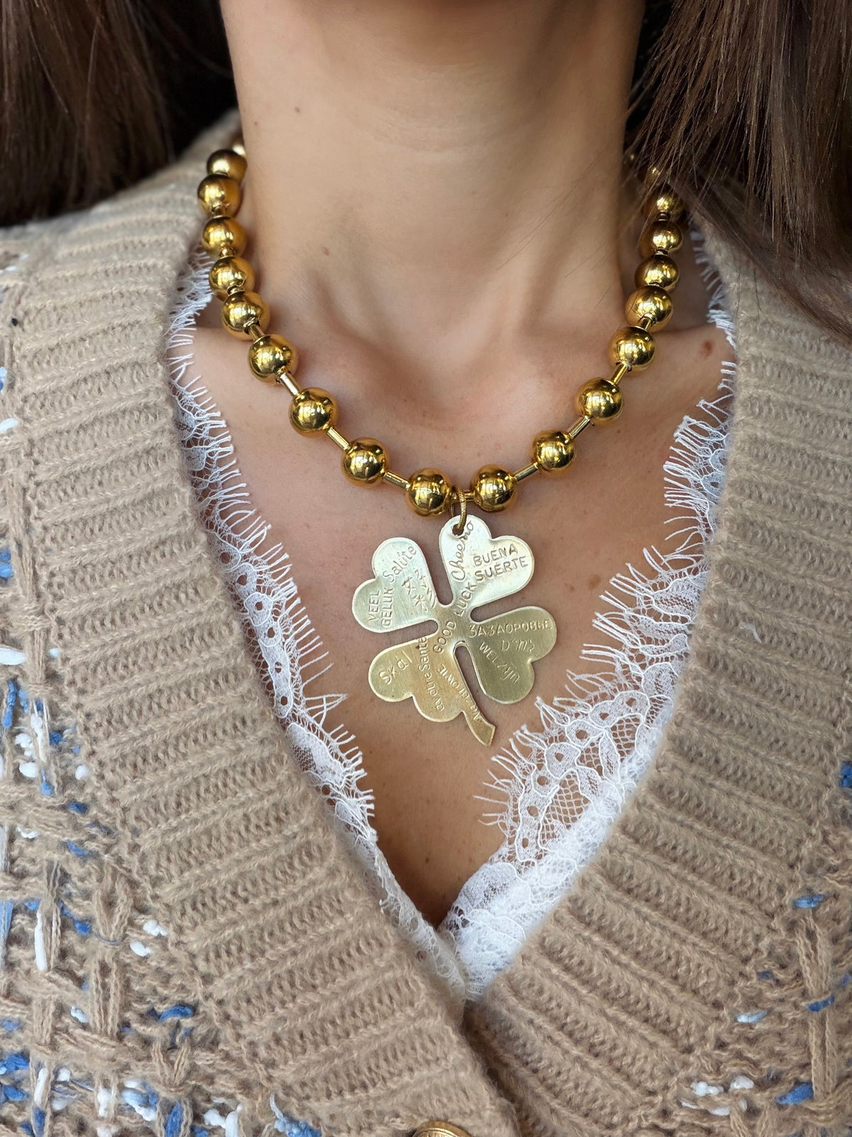 Good Luck Babe Necklace