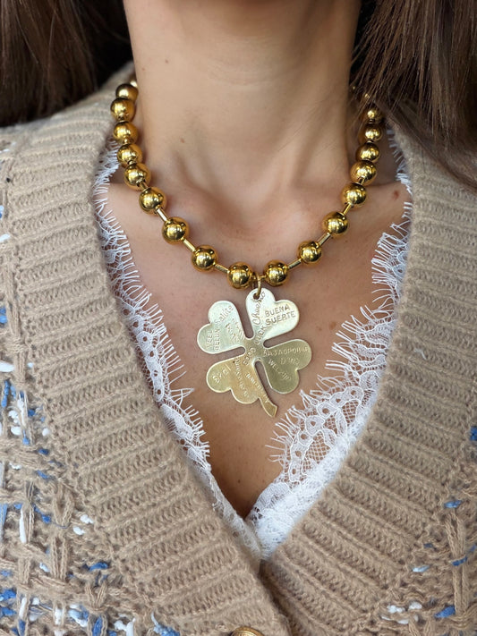 Good Luck Babe Necklace