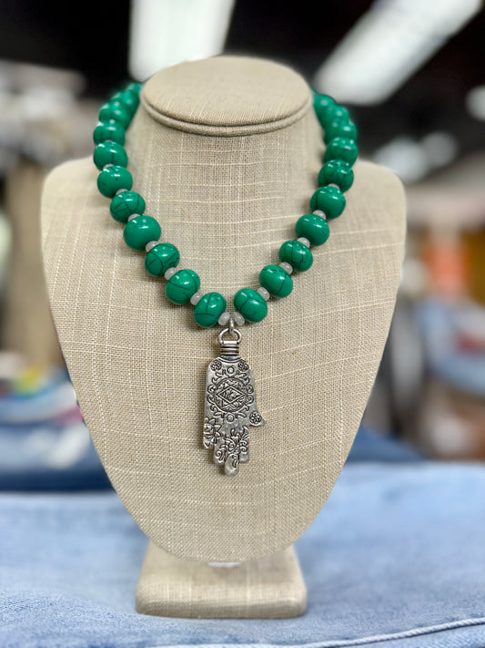 Hamsa Necklace